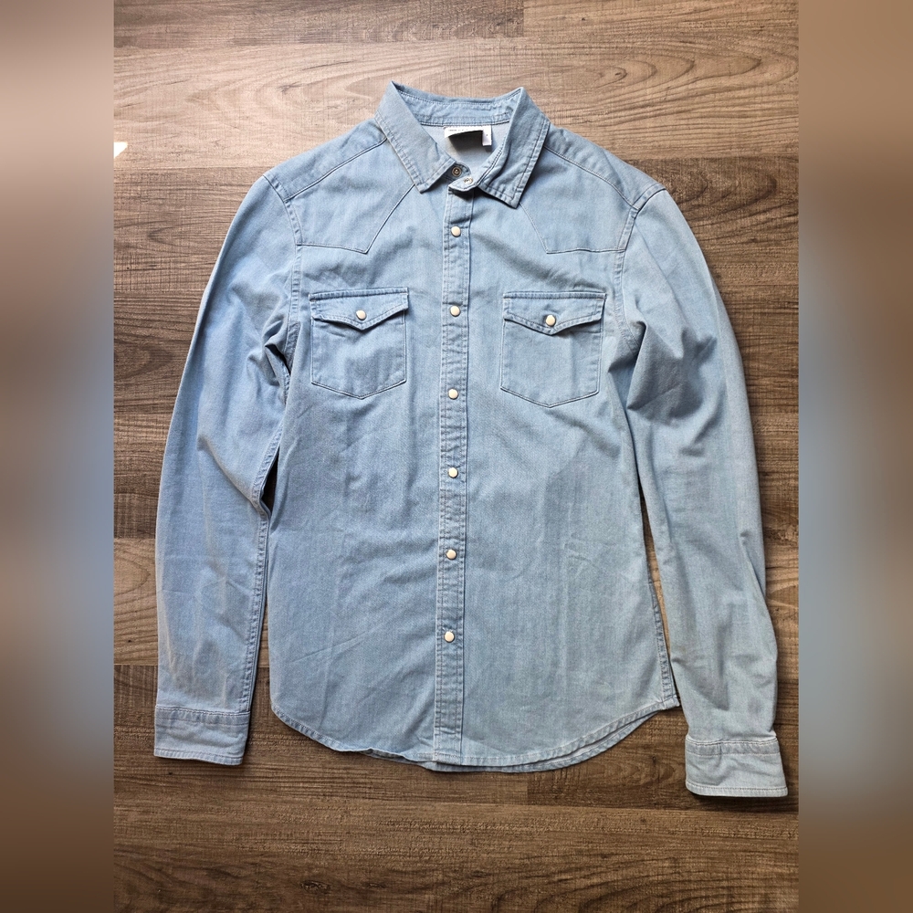 ASOS Men's Western Denim Shirt